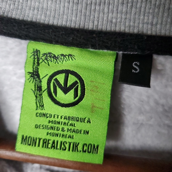 Montrealistik Sweatshirt Men Size S Canada Made - Picture 5 of 7